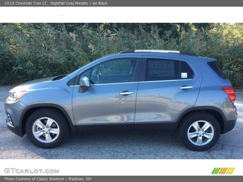 Nightfall Gray Metallic / Jet Black 2019 Chevrolet Trax LT