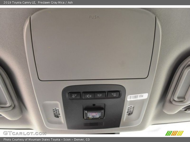 Predawn Gray Mica / Ash 2019 Toyota Camry LE