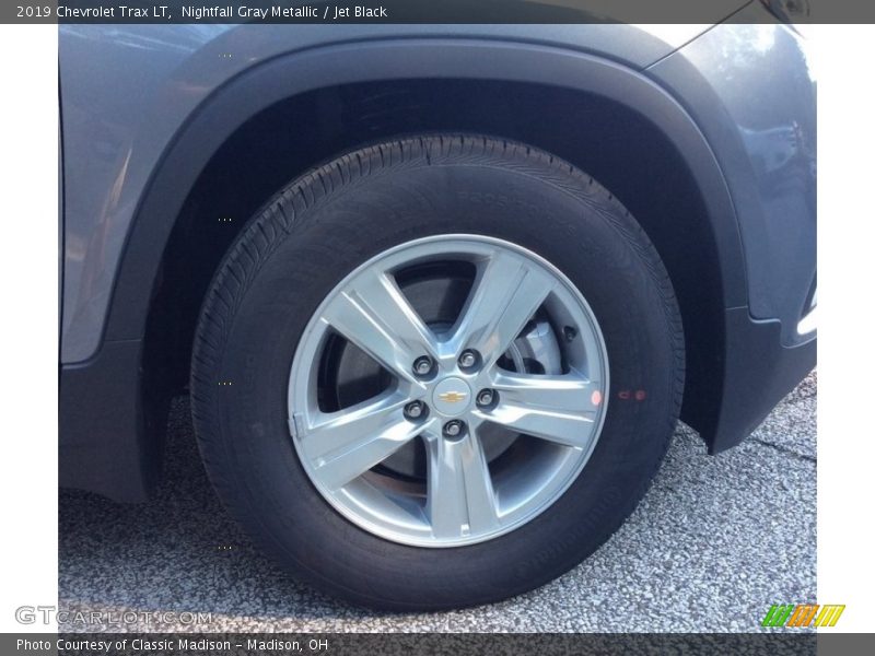 Nightfall Gray Metallic / Jet Black 2019 Chevrolet Trax LT