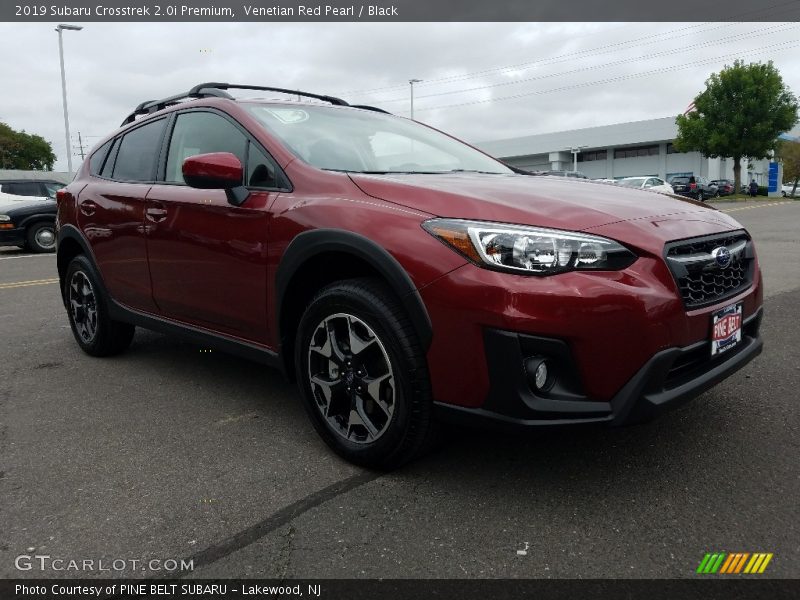 Venetian Red Pearl / Black 2019 Subaru Crosstrek 2.0i Premium