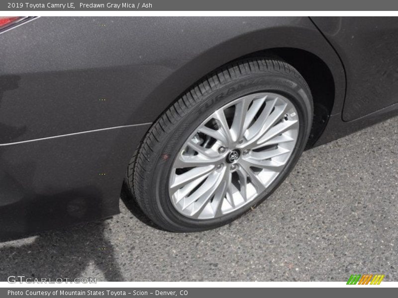 Predawn Gray Mica / Ash 2019 Toyota Camry LE
