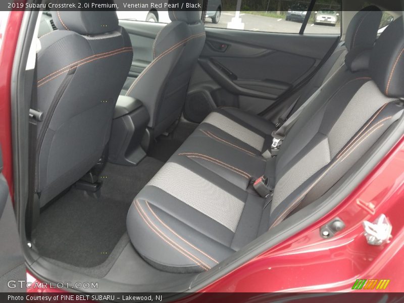 Rear Seat of 2019 Crosstrek 2.0i Premium