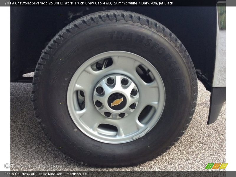 Summit White / Dark Ash/Jet Black 2019 Chevrolet Silverado 2500HD Work Truck Crew Cab 4WD