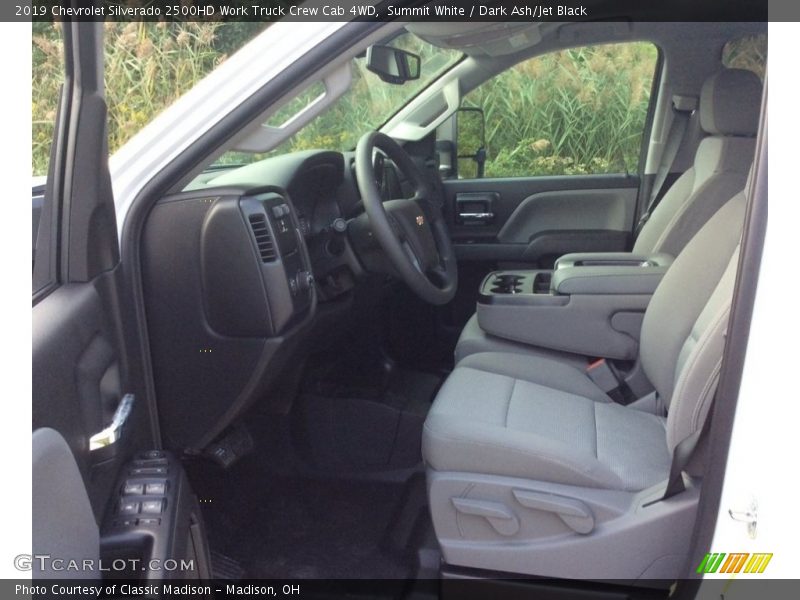 Summit White / Dark Ash/Jet Black 2019 Chevrolet Silverado 2500HD Work Truck Crew Cab 4WD