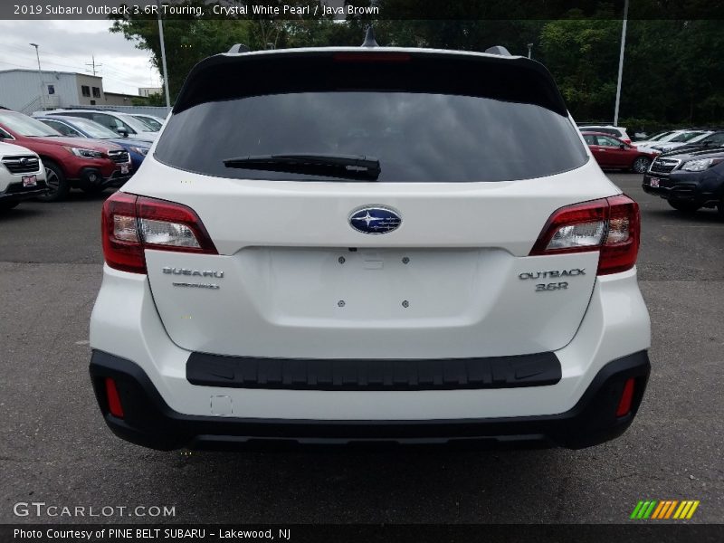 Crystal White Pearl / Java Brown 2019 Subaru Outback 3.6R Touring