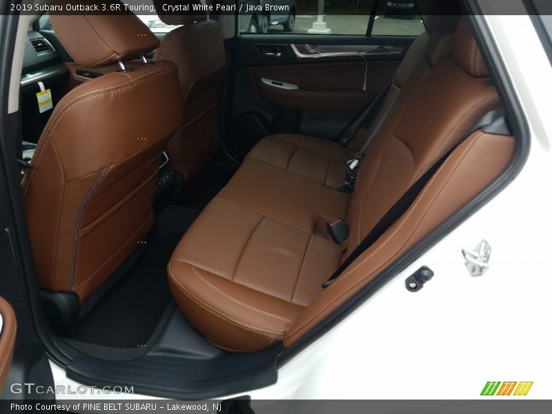 Rear Seat of 2019 Outback 3.6R Touring