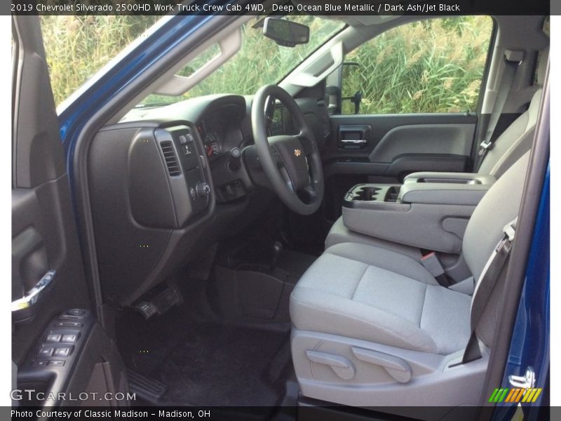 Deep Ocean Blue Metallic / Dark Ash/Jet Black 2019 Chevrolet Silverado 2500HD Work Truck Crew Cab 4WD