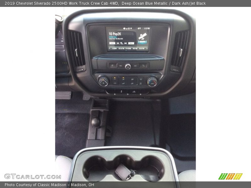 Deep Ocean Blue Metallic / Dark Ash/Jet Black 2019 Chevrolet Silverado 2500HD Work Truck Crew Cab 4WD
