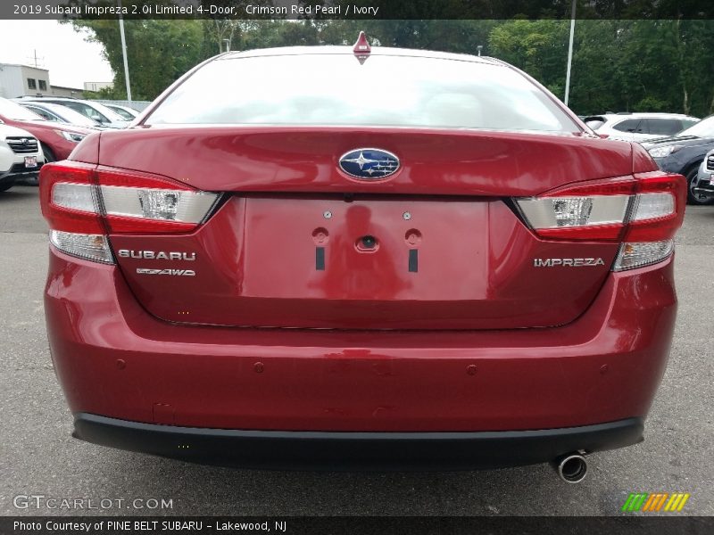 Crimson Red Pearl / Ivory 2019 Subaru Impreza 2.0i Limited 4-Door