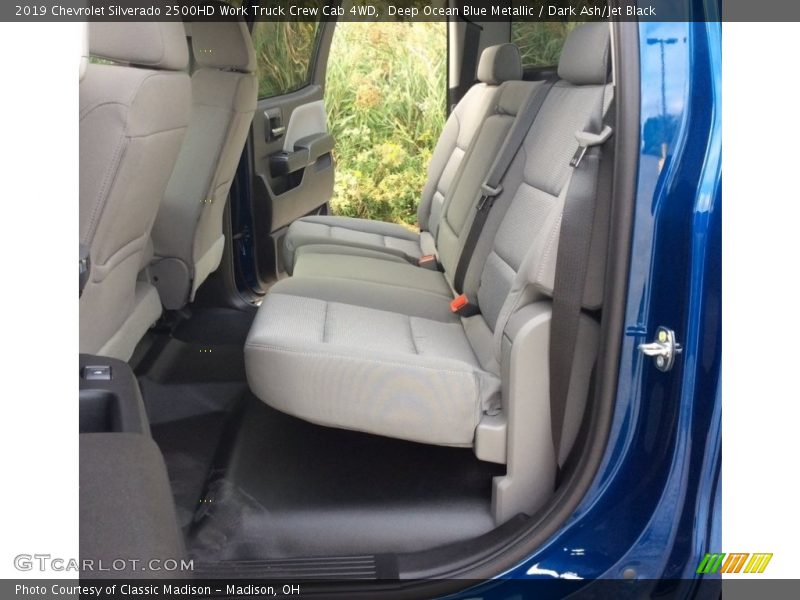 Deep Ocean Blue Metallic / Dark Ash/Jet Black 2019 Chevrolet Silverado 2500HD Work Truck Crew Cab 4WD