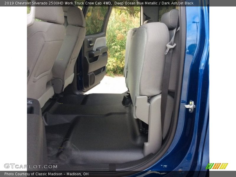Deep Ocean Blue Metallic / Dark Ash/Jet Black 2019 Chevrolet Silverado 2500HD Work Truck Crew Cab 4WD