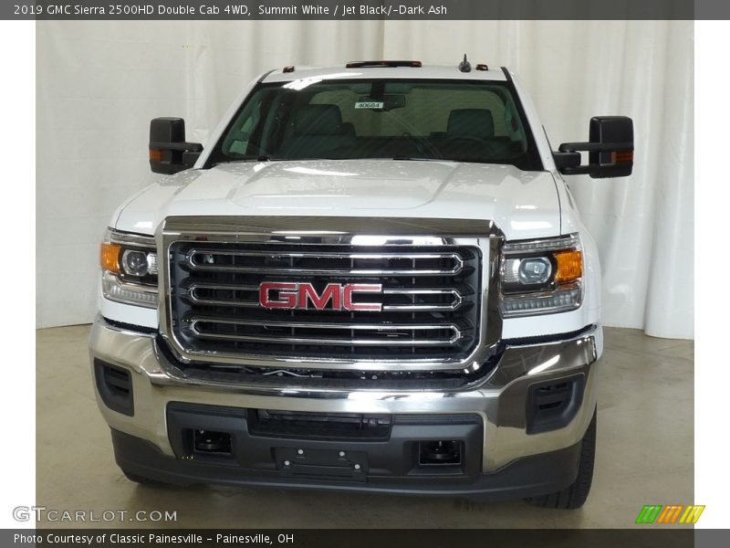 Summit White / Jet Black/­Dark Ash 2019 GMC Sierra 2500HD Double Cab 4WD