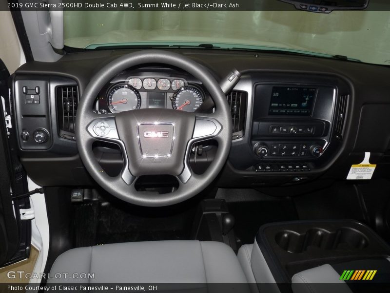 Summit White / Jet Black/­Dark Ash 2019 GMC Sierra 2500HD Double Cab 4WD