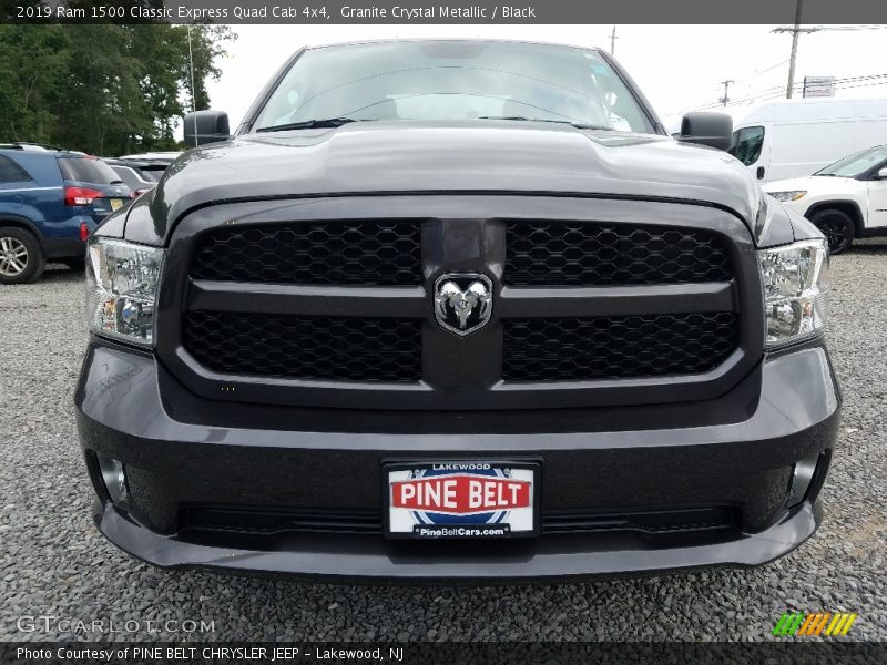 Granite Crystal Metallic / Black 2019 Ram 1500 Classic Express Quad Cab 4x4
