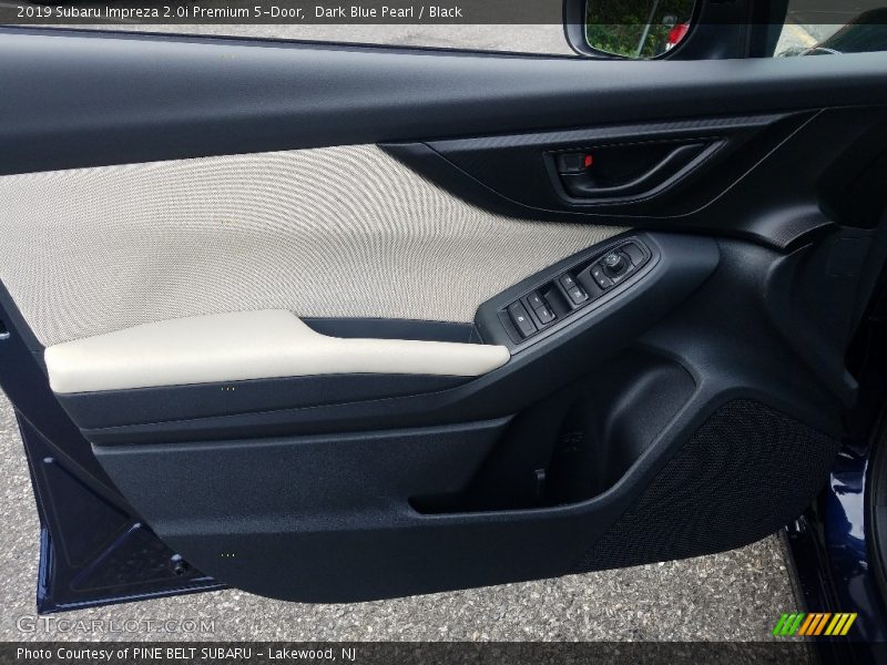 Dark Blue Pearl / Black 2019 Subaru Impreza 2.0i Premium 5-Door