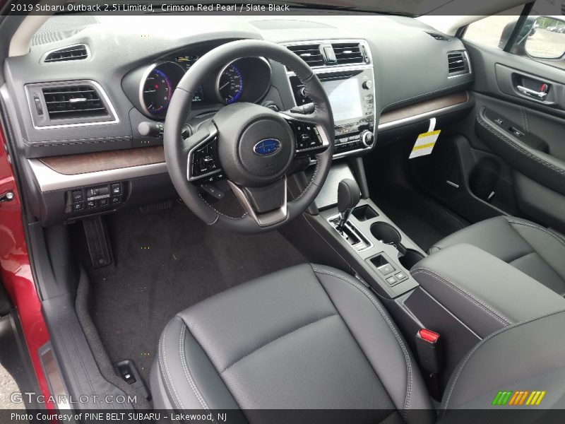  2019 Outback 2.5i Limited Slate Black Interior