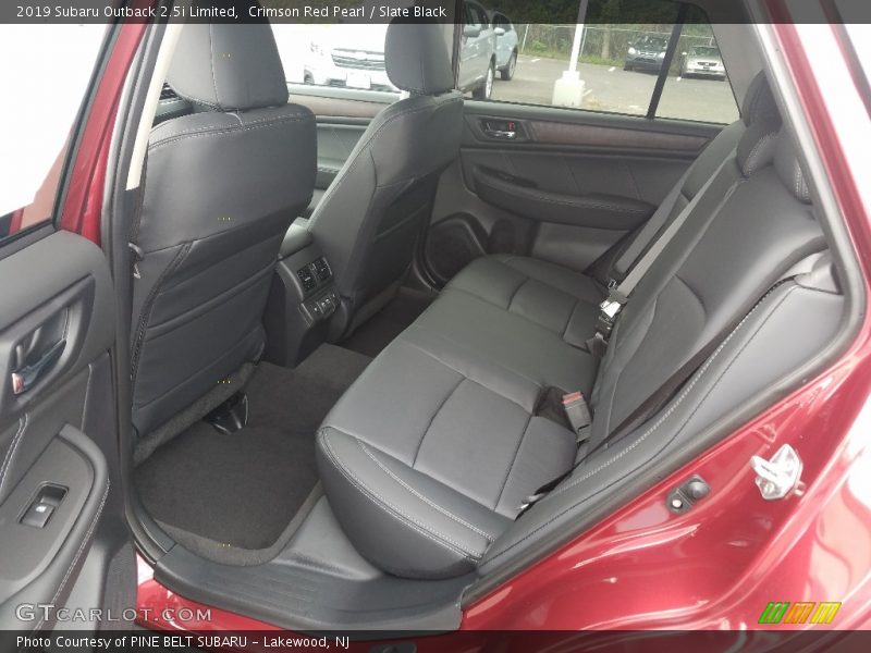 Rear Seat of 2019 Outback 2.5i Limited