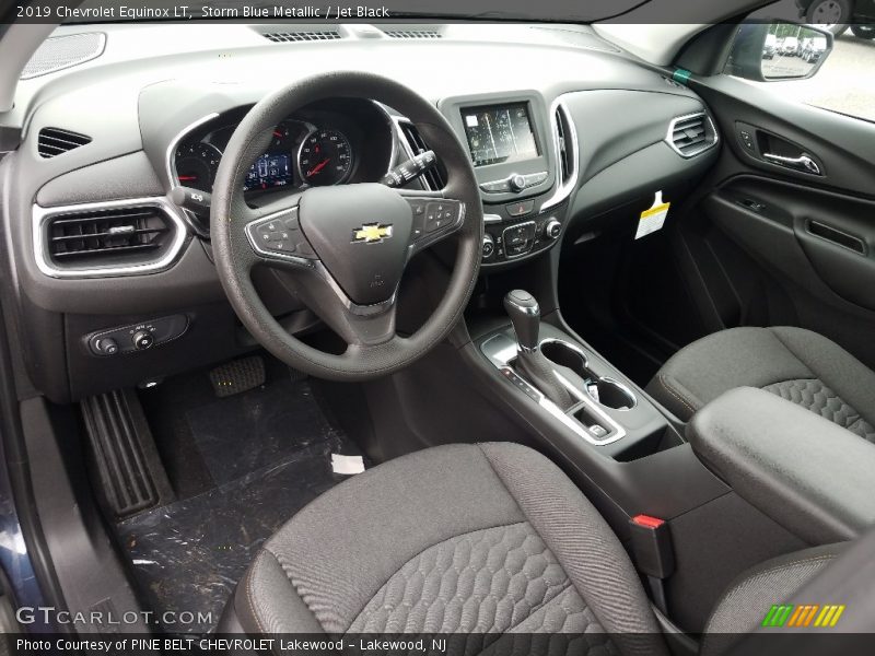 Storm Blue Metallic / Jet Black 2019 Chevrolet Equinox LT