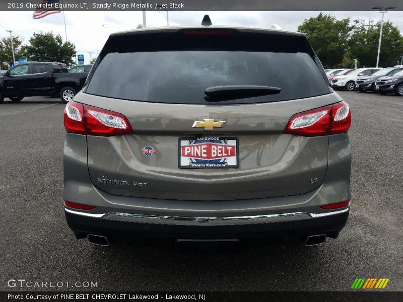 Sandy Ridge Metallic / Jet Black 2019 Chevrolet Equinox LT