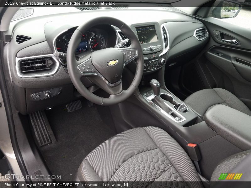 Sandy Ridge Metallic / Jet Black 2019 Chevrolet Equinox LT