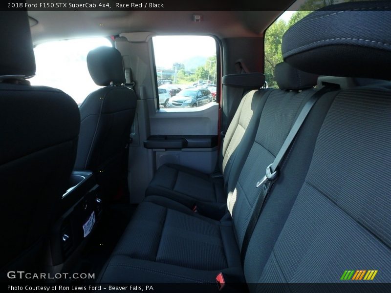 Race Red / Black 2018 Ford F150 STX SuperCab 4x4