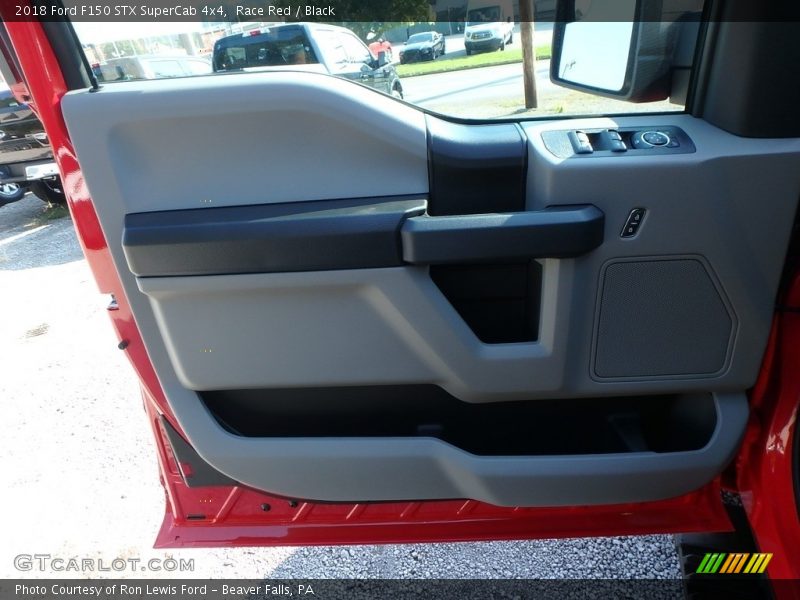 Race Red / Black 2018 Ford F150 STX SuperCab 4x4