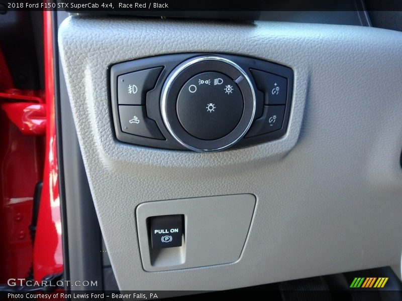 Race Red / Black 2018 Ford F150 STX SuperCab 4x4