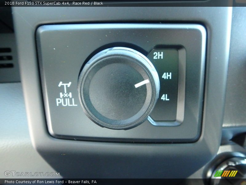 Race Red / Black 2018 Ford F150 STX SuperCab 4x4