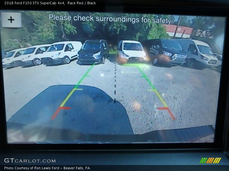Race Red / Black 2018 Ford F150 STX SuperCab 4x4