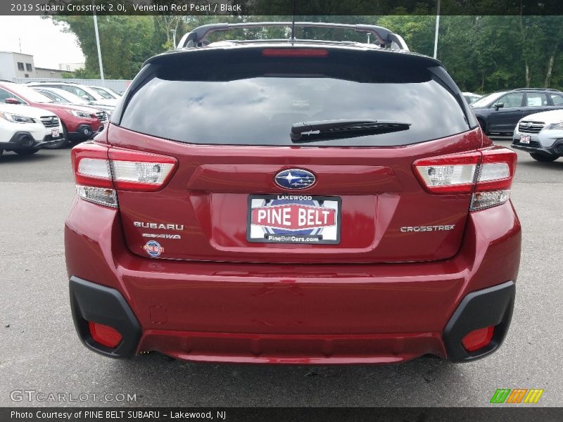 Venetian Red Pearl / Black 2019 Subaru Crosstrek 2.0i