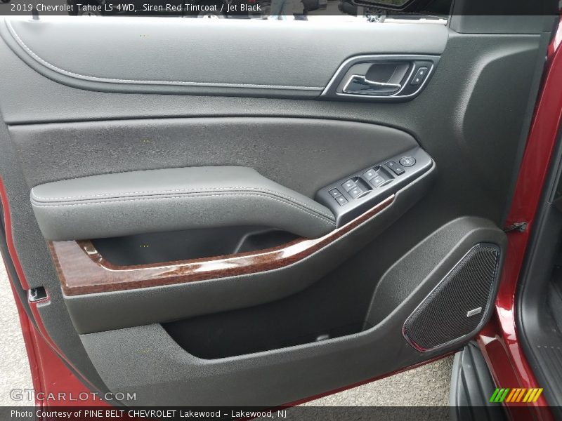 Siren Red Tintcoat / Jet Black 2019 Chevrolet Tahoe LS 4WD