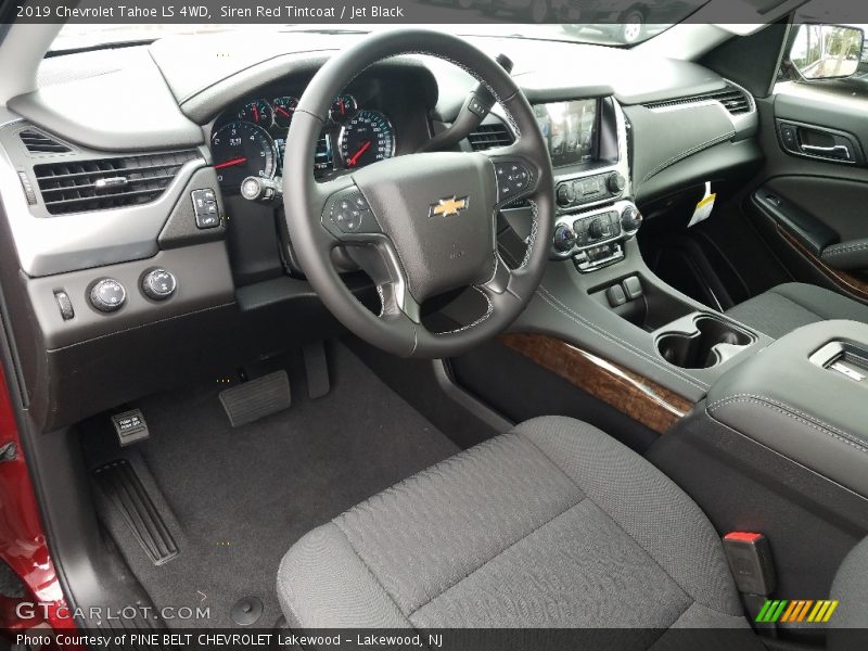 Siren Red Tintcoat / Jet Black 2019 Chevrolet Tahoe LS 4WD