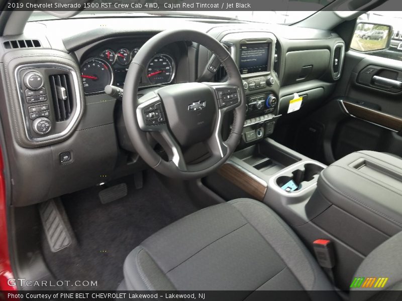 2019 Silverado 1500 RST Crew Cab 4WD Jet Black Interior