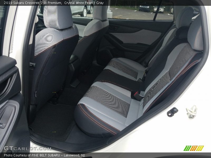 Crystal White Pearl / Gray 2019 Subaru Crosstrek 2.0i Premium