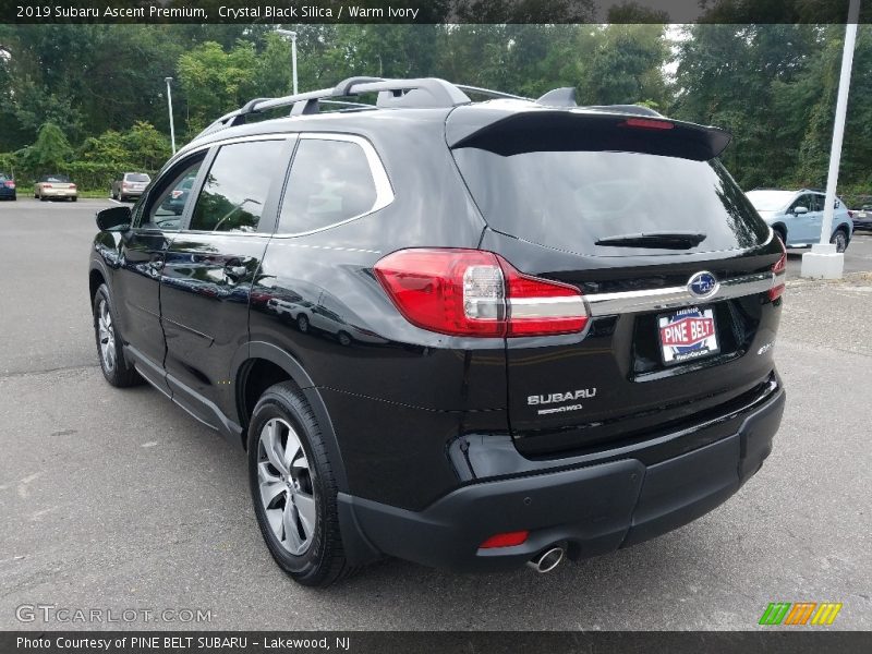 Crystal Black Silica / Warm Ivory 2019 Subaru Ascent Premium