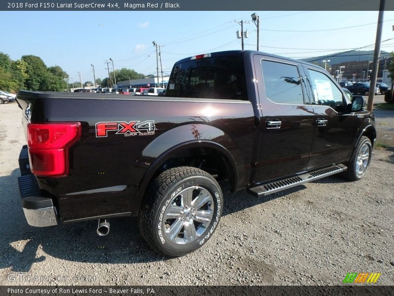 Magma Red / Black 2018 Ford F150 Lariat SuperCrew 4x4