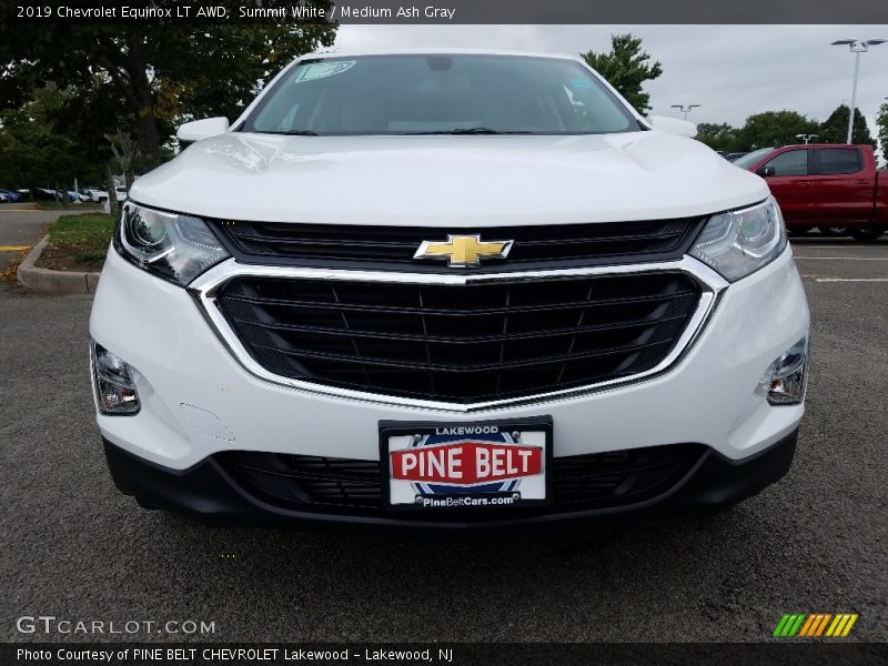 Summit White / Medium Ash Gray 2019 Chevrolet Equinox LT AWD