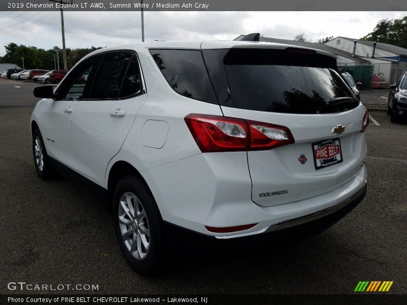 Summit White / Medium Ash Gray 2019 Chevrolet Equinox LT AWD