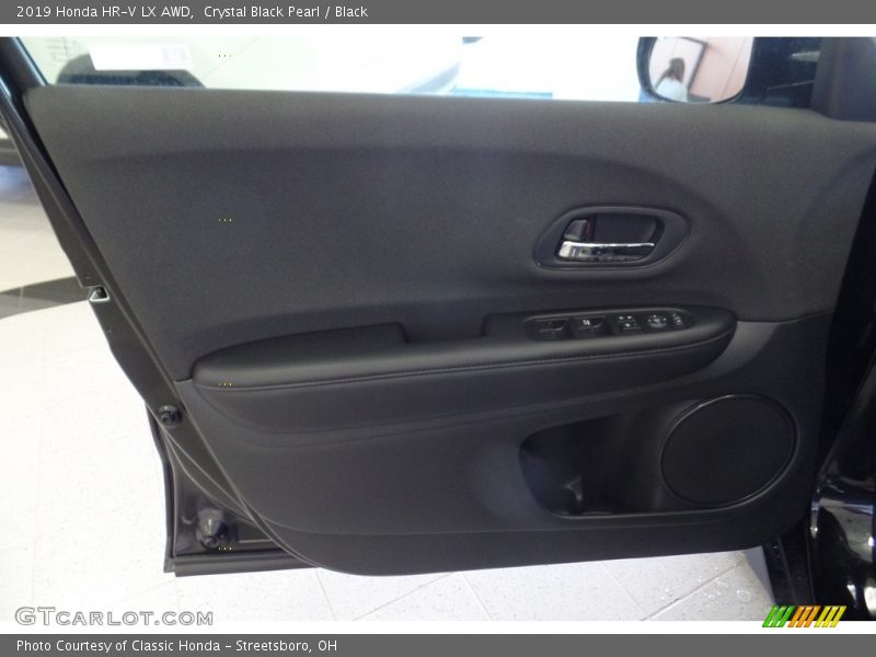 Crystal Black Pearl / Black 2019 Honda HR-V LX AWD