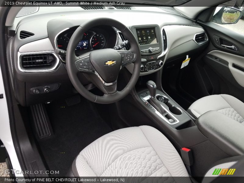 Summit White / Medium Ash Gray 2019 Chevrolet Equinox LT AWD