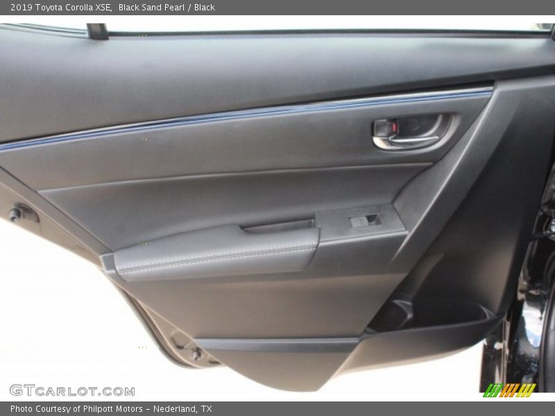 Black Sand Pearl / Black 2019 Toyota Corolla XSE