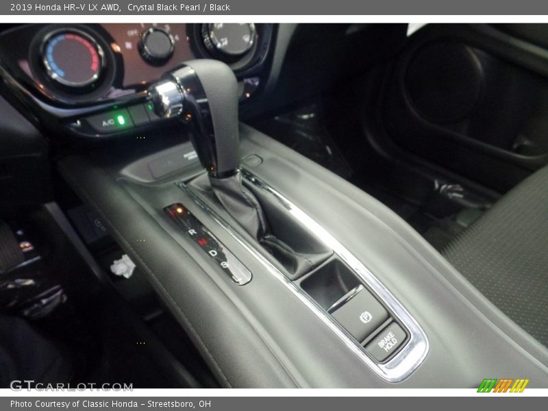 Crystal Black Pearl / Black 2019 Honda HR-V LX AWD
