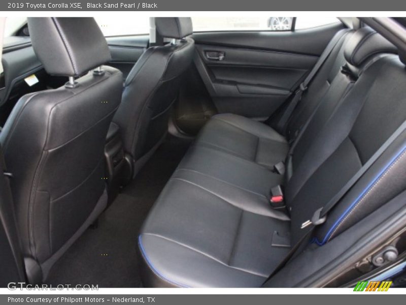 Black Sand Pearl / Black 2019 Toyota Corolla XSE