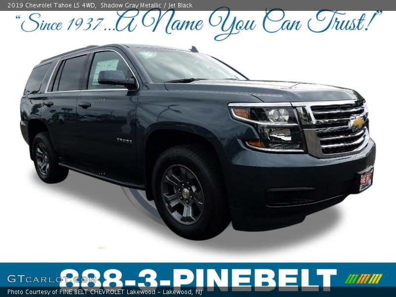 Shadow Gray Metallic / Jet Black 2019 Chevrolet Tahoe LS 4WD