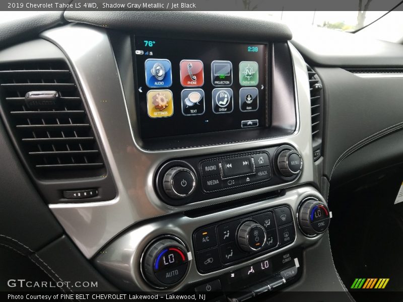 Shadow Gray Metallic / Jet Black 2019 Chevrolet Tahoe LS 4WD