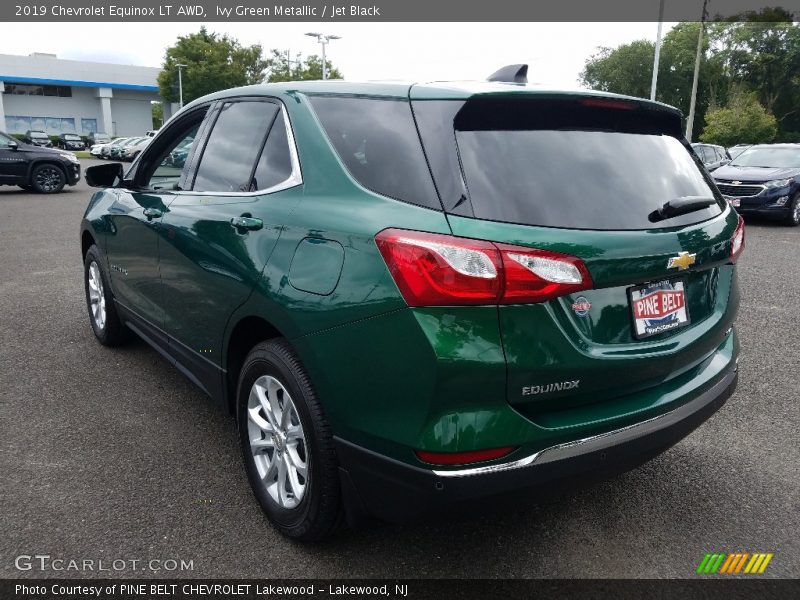 Ivy Green Metallic / Jet Black 2019 Chevrolet Equinox LT AWD