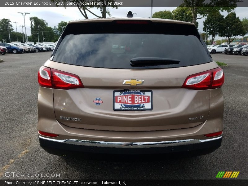 Sandy Ridge Metallic / Jet Black 2019 Chevrolet Equinox LT AWD
