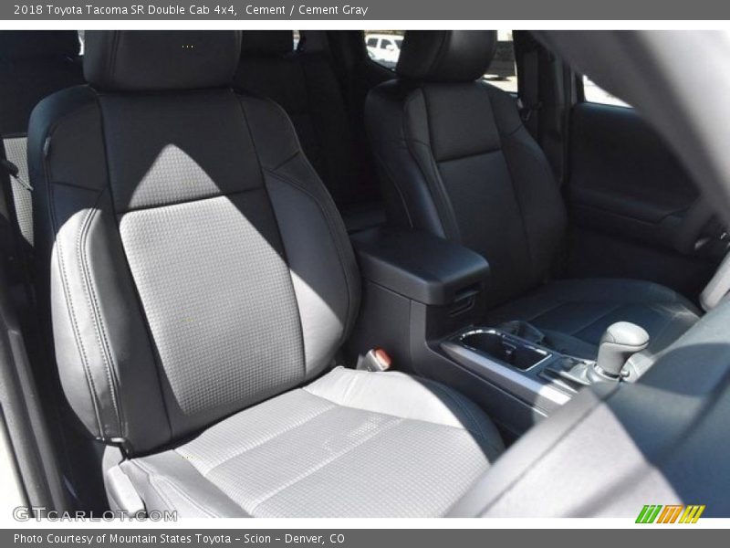 Cement / Cement Gray 2018 Toyota Tacoma SR Double Cab 4x4