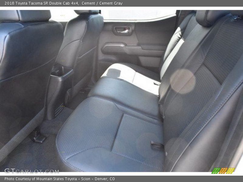 Cement / Cement Gray 2018 Toyota Tacoma SR Double Cab 4x4