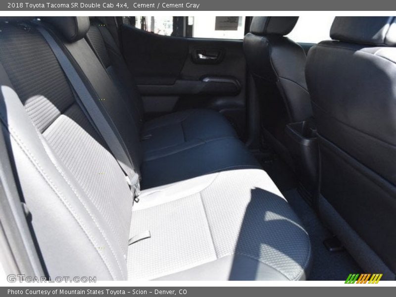 Cement / Cement Gray 2018 Toyota Tacoma SR Double Cab 4x4